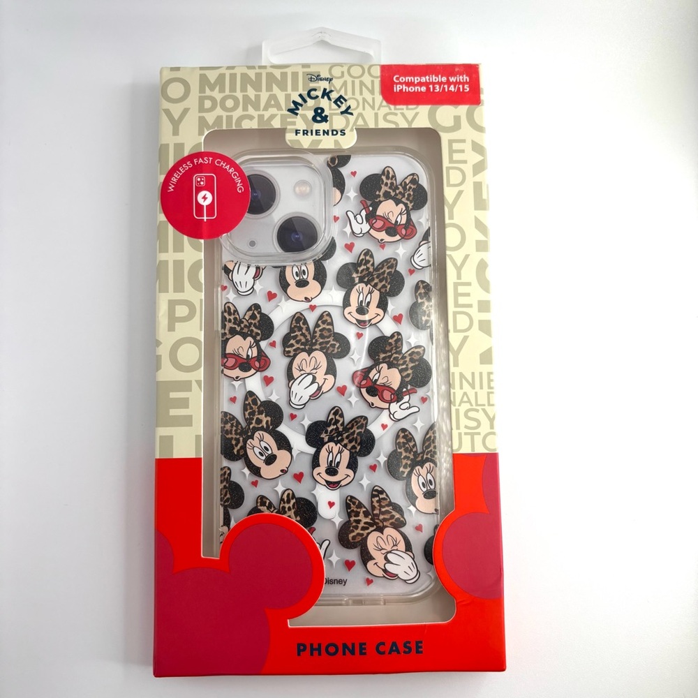 Skinnydip Disney Mickey& Friends NIB Minnie Mouse iPhone 13/14/15 Phone Case
